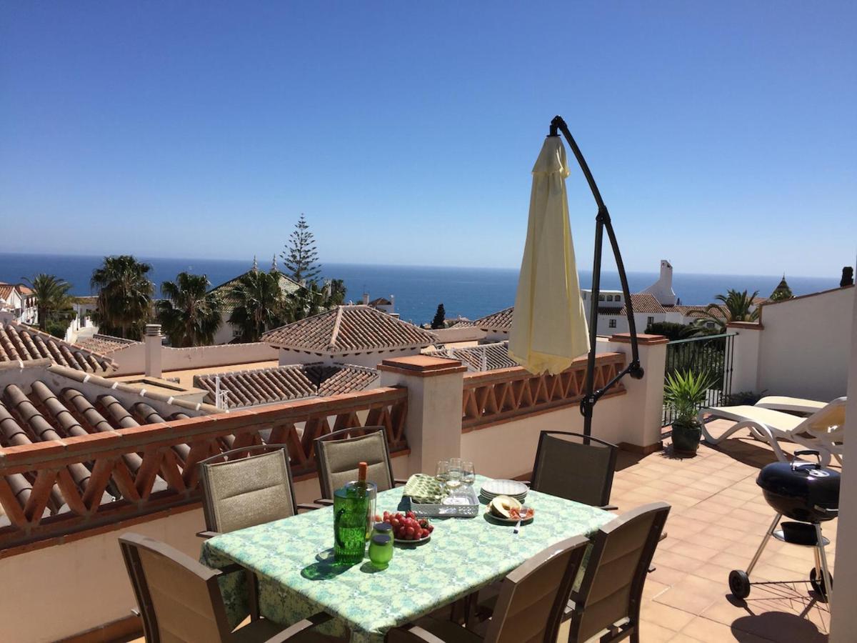 Burriana Beach, Pool, Big Terrace, Superb Seaviews Nerja Esterno foto